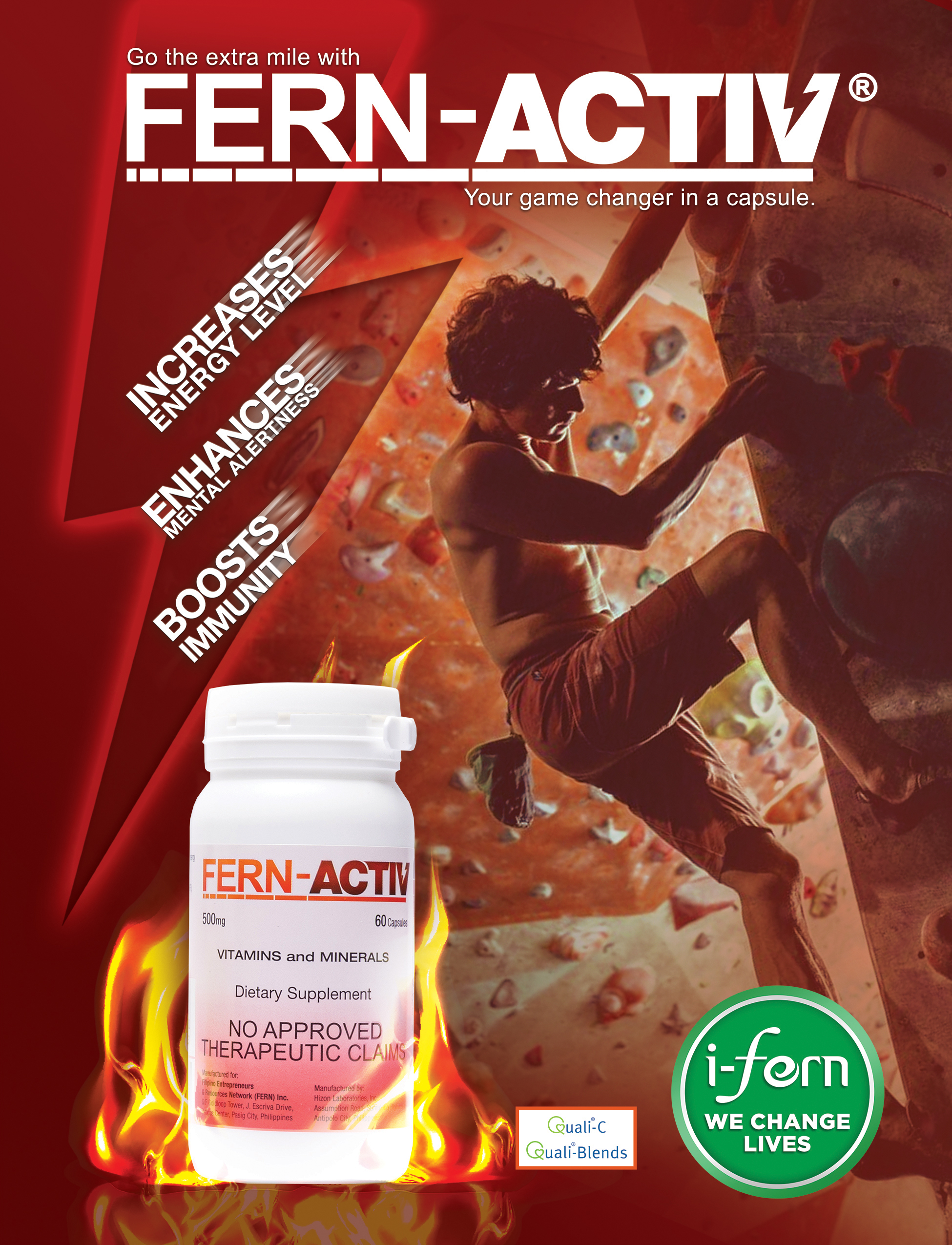 Fern-Active Energy Boost Multivitamin Capsules