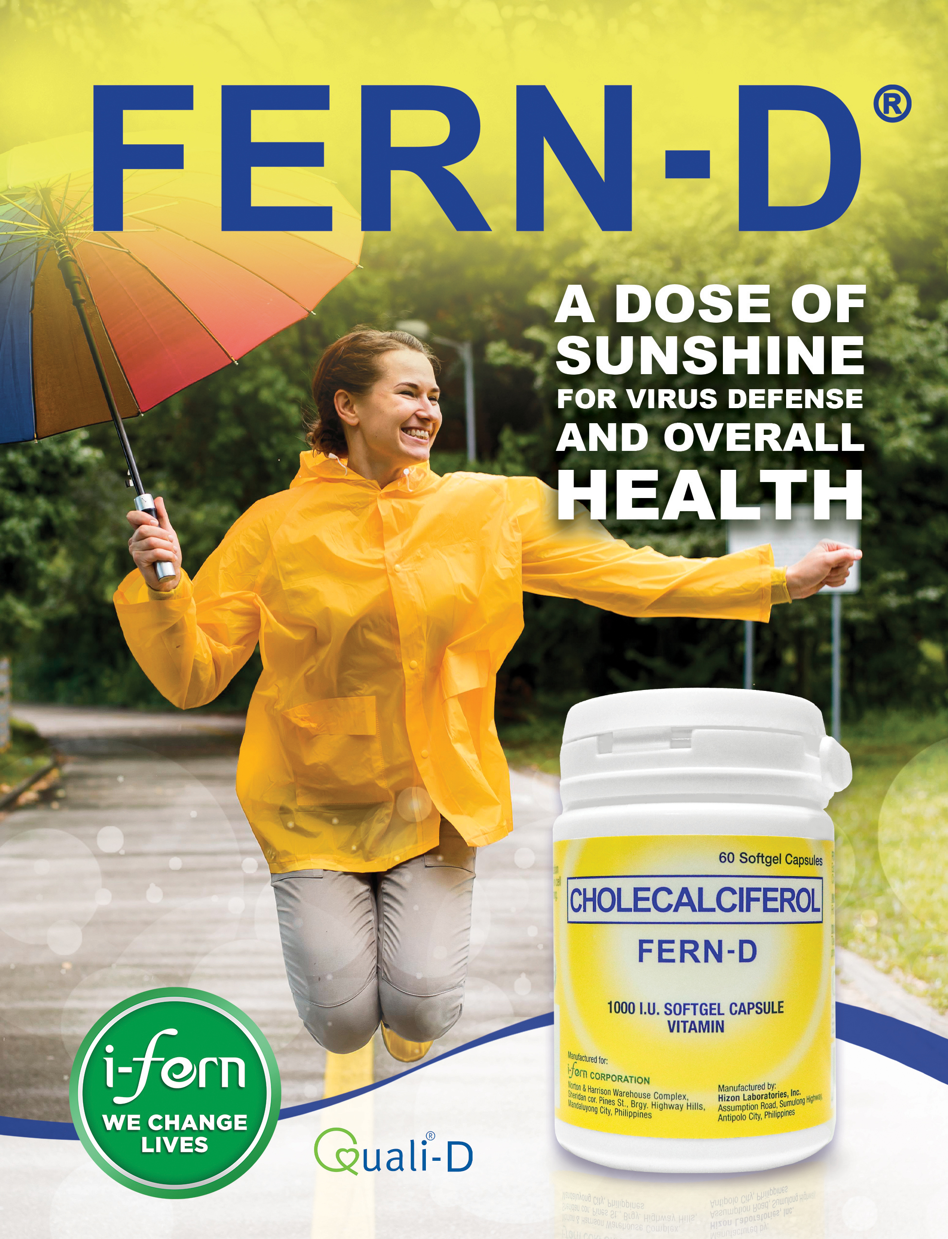 Fern-D Vitamin D3 Softgel Capsules